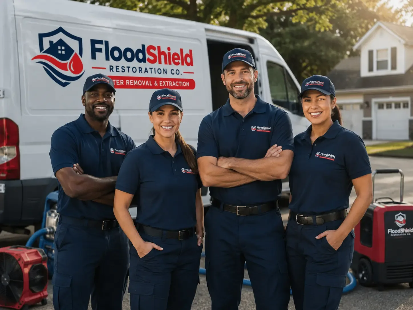 Flood Damage Restoration company in Bristolville, OH